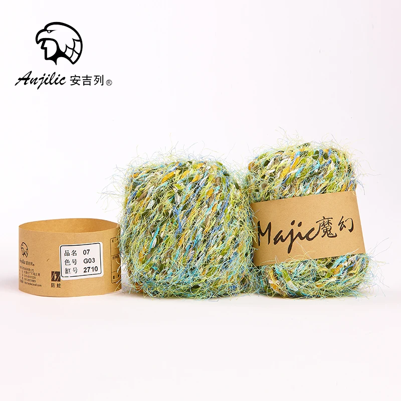 Бесплатная доставка 50 г/шар модная импортная плотная пряжа из полиэстера для