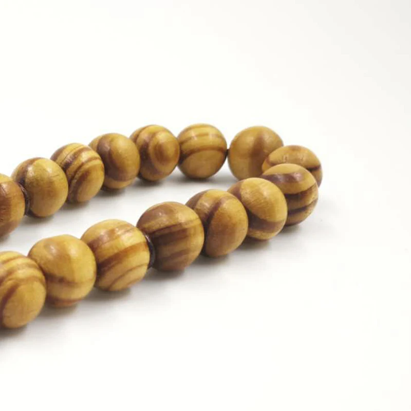 Молитвенные четки из букового дерева Tasbih 33 66 99 8 10 12 14 мм|Плетеные браслеты| |
