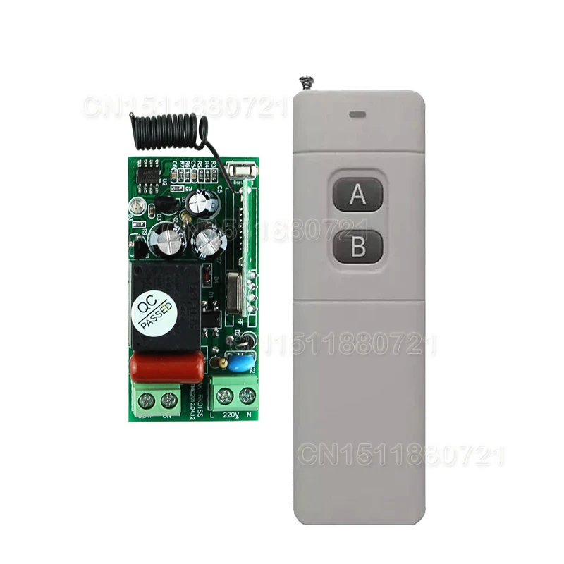 AK-RK01S-220-J 220В 1CH RF беспроводной пульт дистанционного управления свет лампы