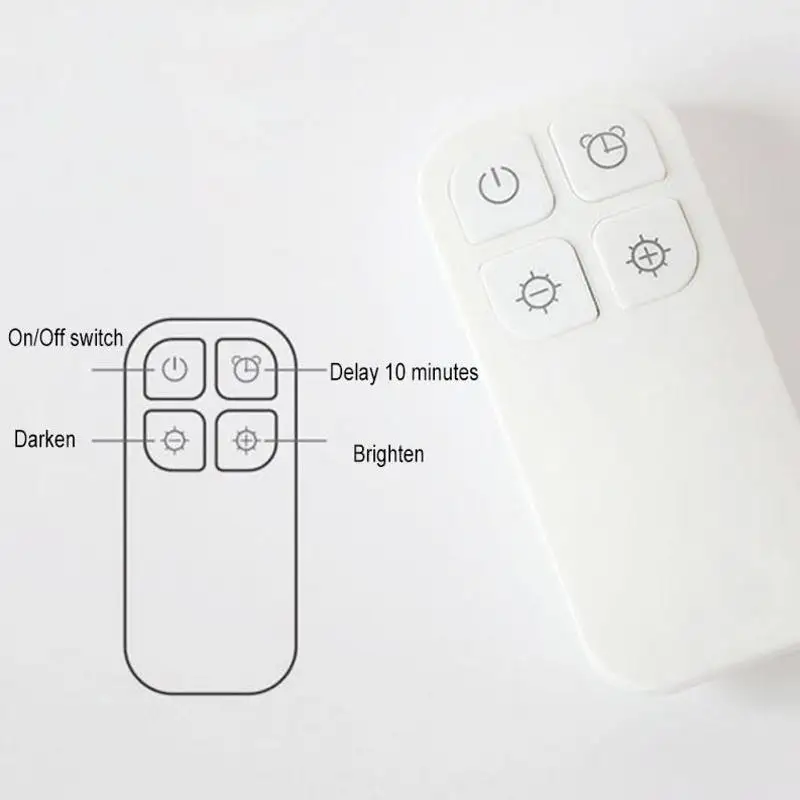 

SOLLED USB Version Remote Control LED Night Lamp Bed Light Home Office Decoration Gift