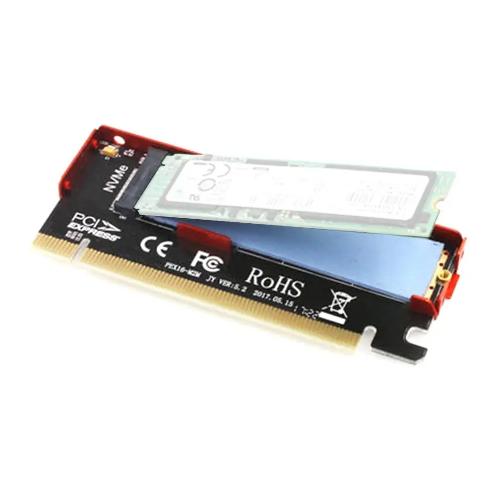 JEYI CoolSwift PCIE3.0 адаптер x16 PCI E полная скорость M.2 2280 алюминиевый лист