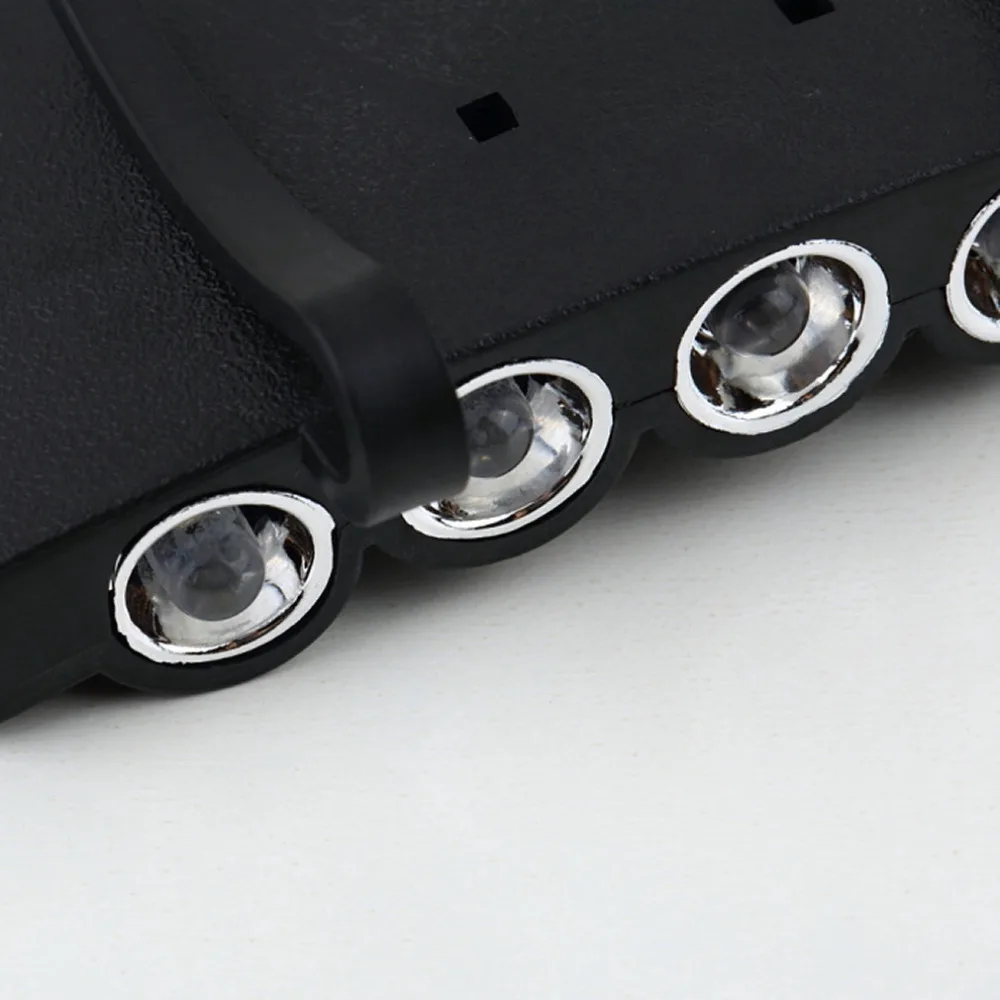 

Hot 5 Ultra bright LED Fishing Camping Head Light HeadLamp Cap 100% New