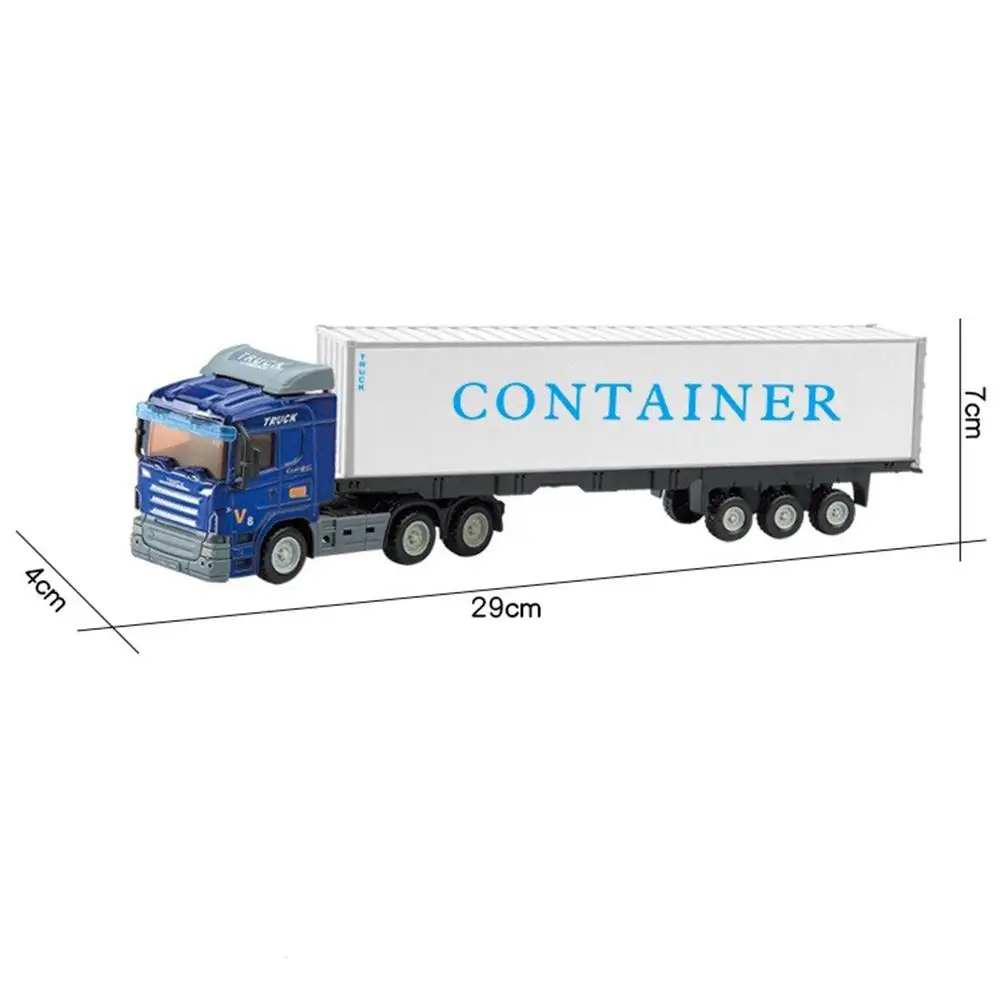 Leadinstar инерционный грузовик с трейпом контейнером игрушечный контейнер из сплава