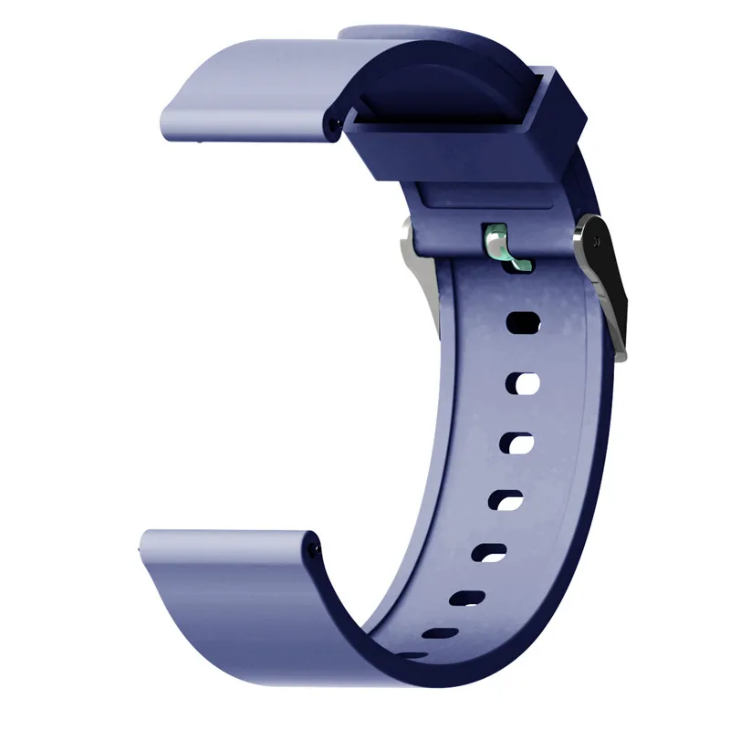 20 мм общий мягкий силиконовый ремешок для часов Huami Amazfit Bip/Pebble Time/Withings сталь HR Смарт часы браслет ремешок