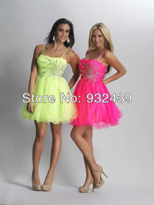 Strapless Sparkle Sequin And Beads Tulle 2013 Short Girls' Graduation Prom Dress Party A-line Ruched | Свадьбы и торжества