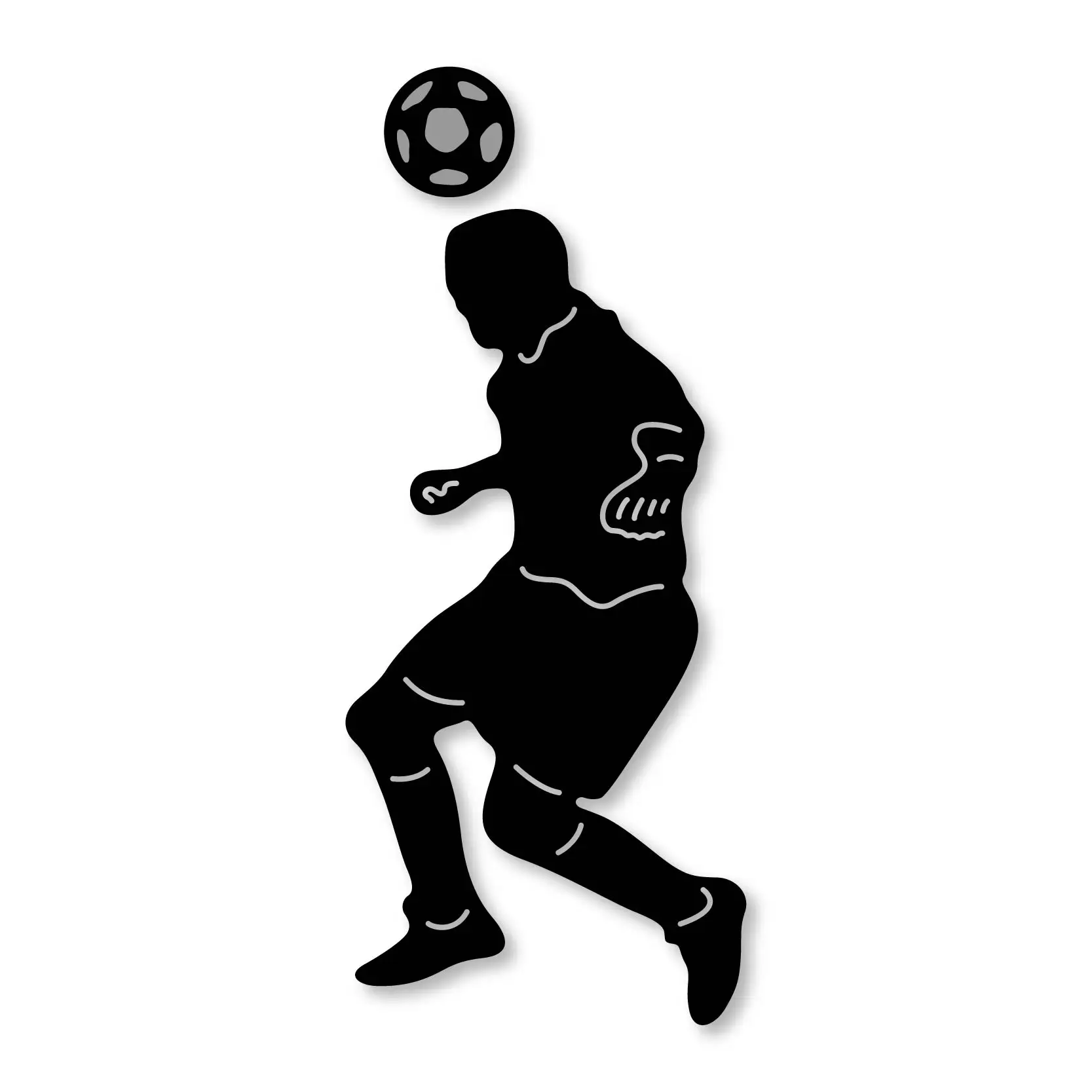 ForeWan Athlete Play Soccer Frame Выгравированные Металлические Стальные режущие штампы