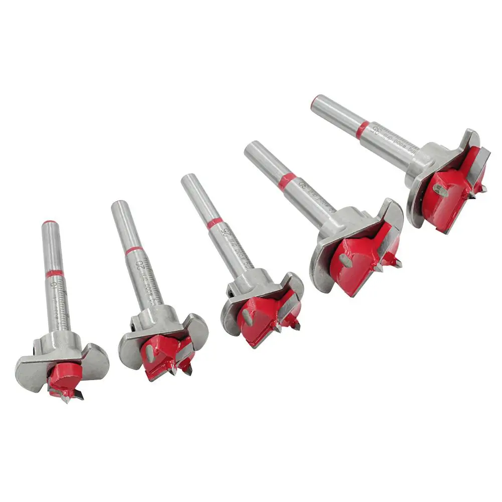 5 шт. набор инструментов для деревообработки 15 мм 20 25 30 35 мм|Фреза| |