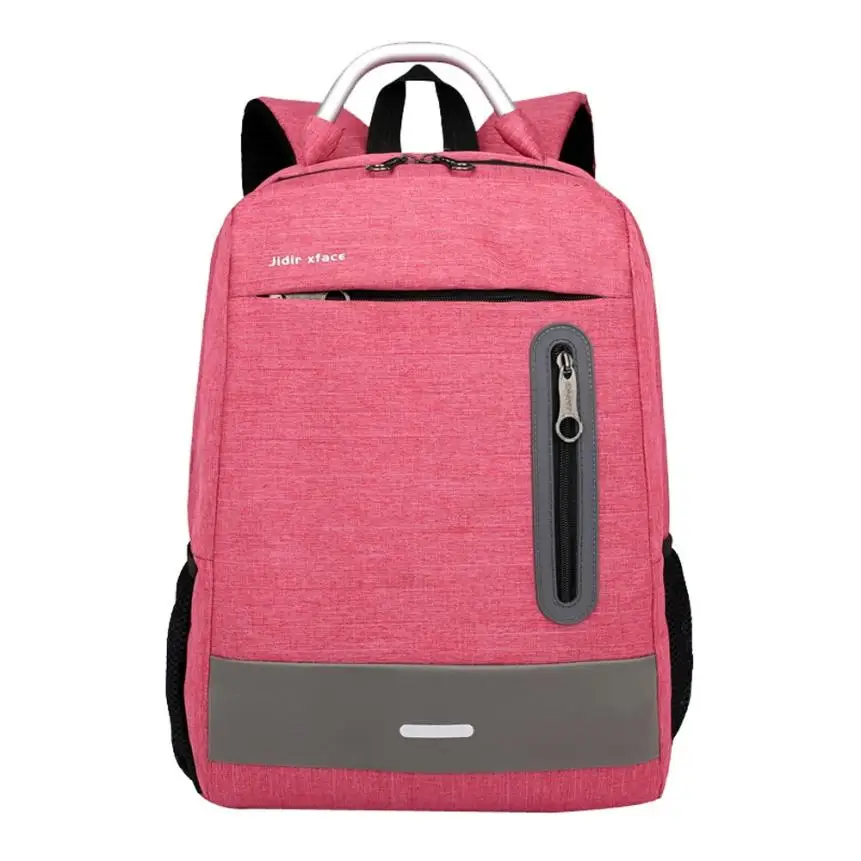 Watermelon Red MOLAVE рюкзаки USB зарядное устройство сумки модный рюкзак для ноутбука для мужчин и женщин Повседневная дорожная деловая сумка Твердые mochilas mujer 7. August.12 - Цвет: Watermelon Red