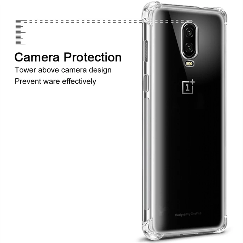Противоударный чехол с подушкой безопасности для One Plus Oneplus Nord 3 3T 5 5T 6 6T 7T 7 8 Pro 5G