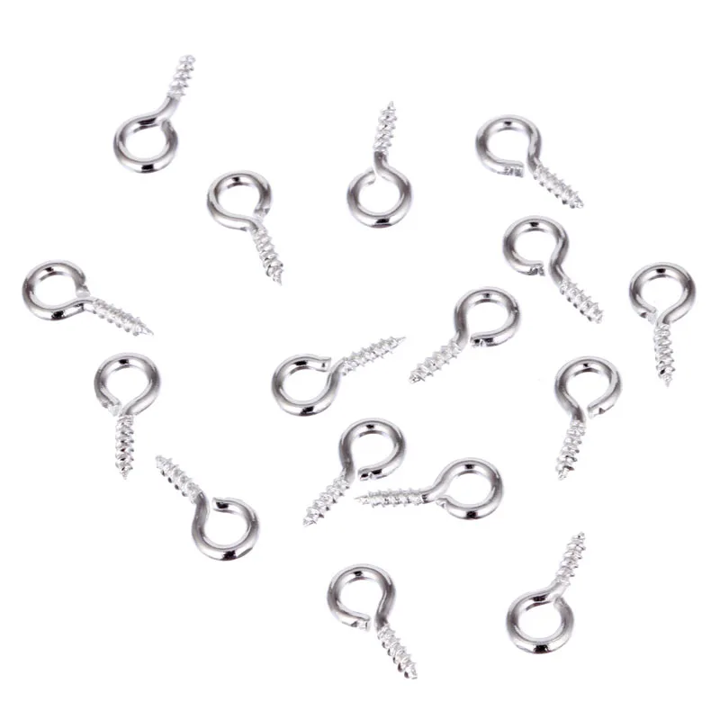 Лидер продаж 200 шт./лот овечьи глаза гвозди Золотой/Серебряный цвет для бисера