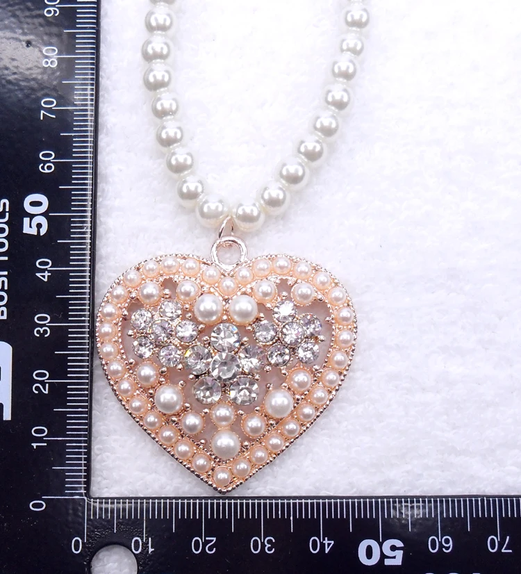 Бесплатная Доставка! любовь Жемчужные Украшения Женщины Свитер Цепи Ожерелье