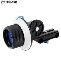yelangu ylg0103a f1 follow focus metal upgraded version with adjustable gear ring belt for canon nikon video cameras dslr camera