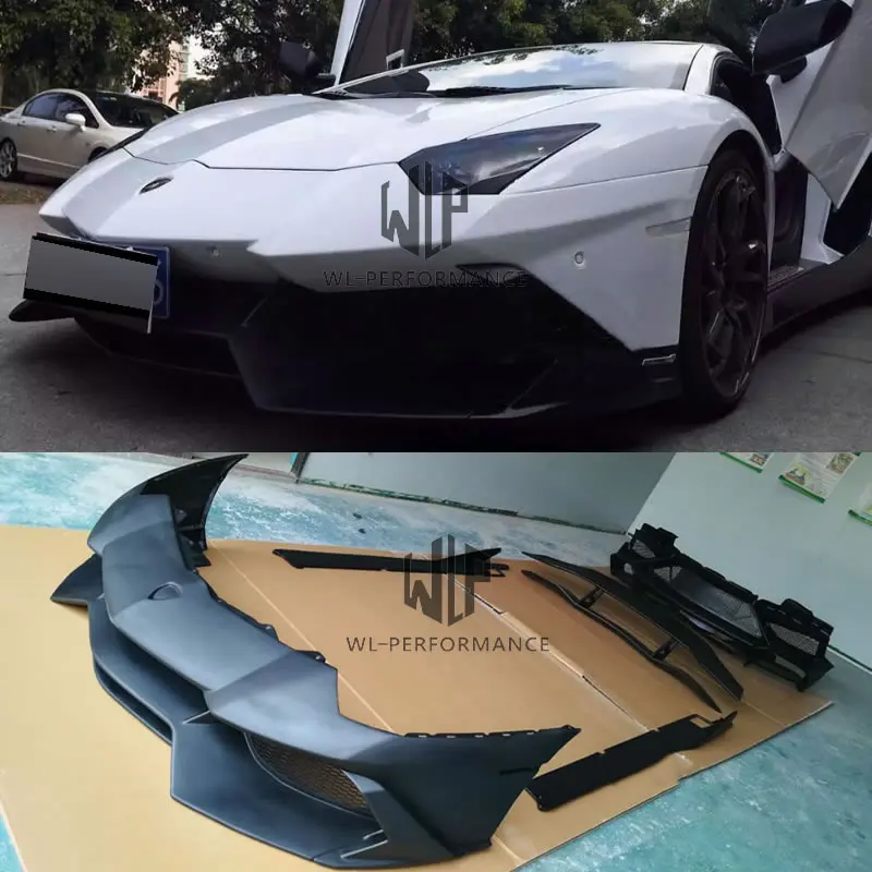 LP700 Комплект кузова для автомобиля задний бампер боковая юбка спойлер Lamborghini