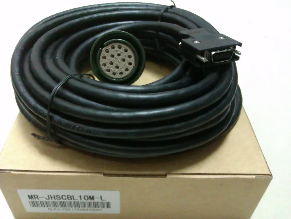 Фото - Программирующий кабель 10 м для MR-JHSCBL10M-L Mitsubishi Servo power encoder HC-SFS/UFS кабель для отладки данных сервера usb mr cpcatcbl3m для mitsubishi mr j2s j2
