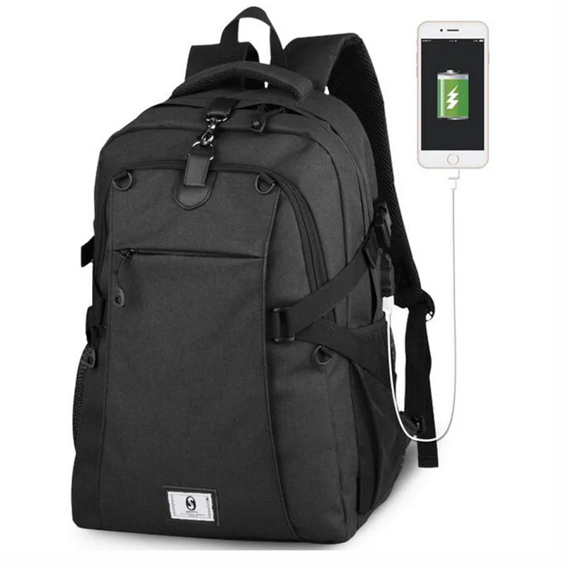 Для мужчин анти вор USB bagpack 15 6 дюймовый ноутбук рюкзак для wo школьный сумка