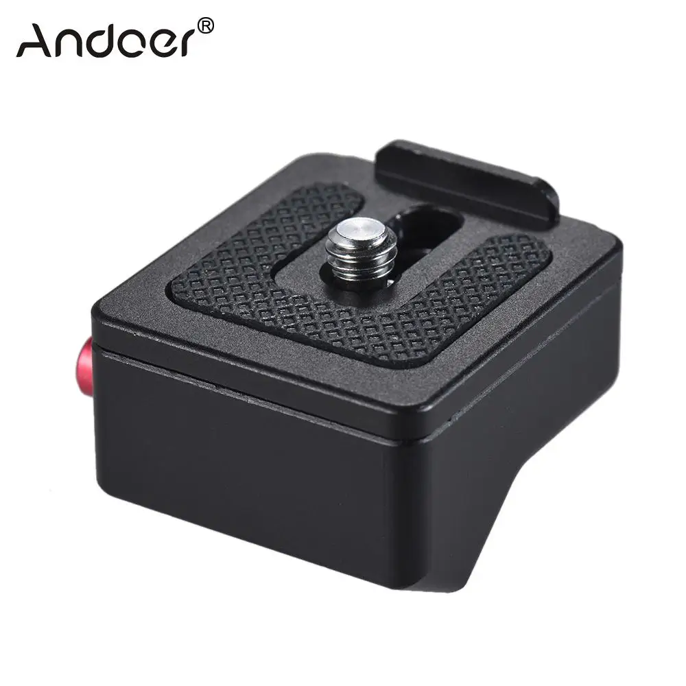 Andoer 1/4 &quotвинтовое крепление БЫСТРОРАЗЪЕМНАЯ пластина для камеры видеокамеры