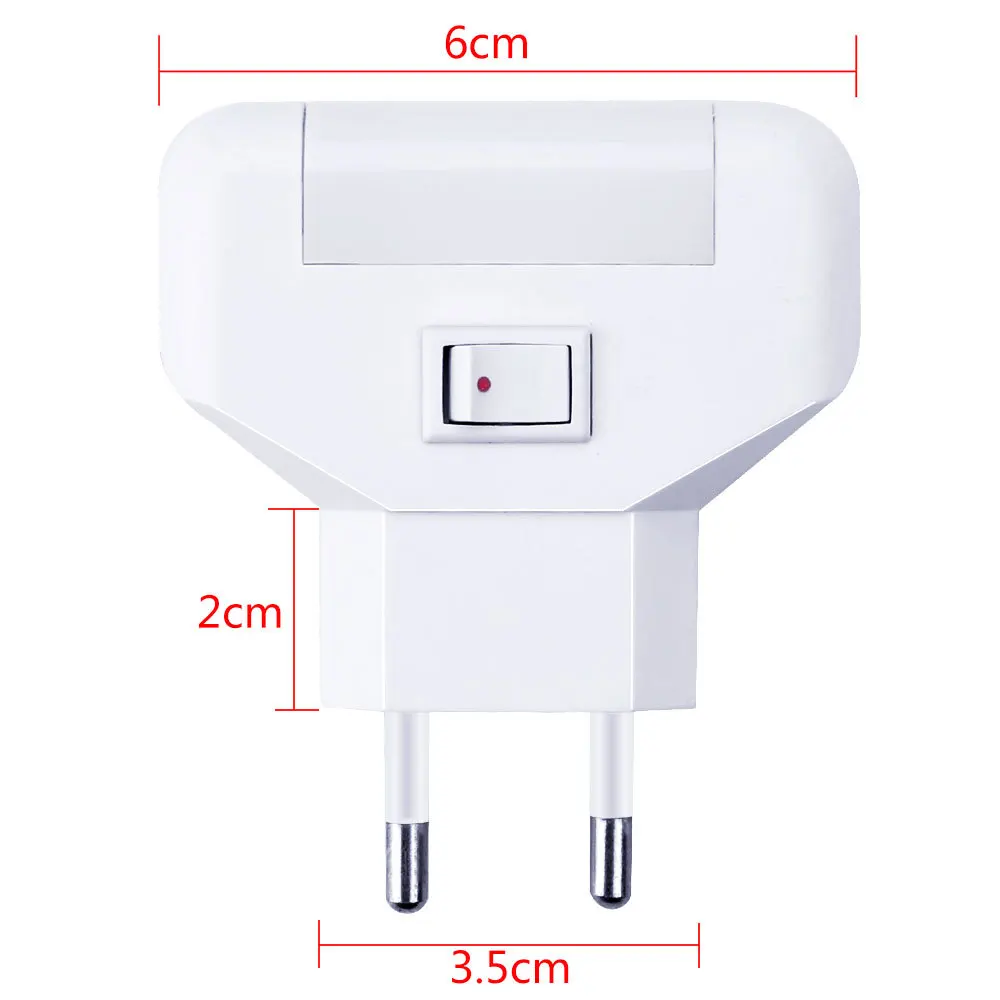 Светодиодный ночник луна настенная лампа с евро вилкой 220 В для дома детей