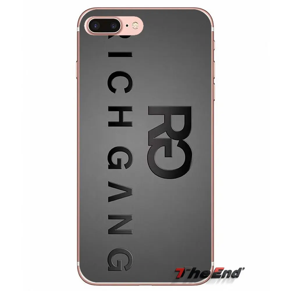Чехол из мягкого ТПУ с принтом звезд и логотипом для iPhone X 4 4S 5 5S 5C SE 6 6S 7 8 Plus Samsung Galaxy
