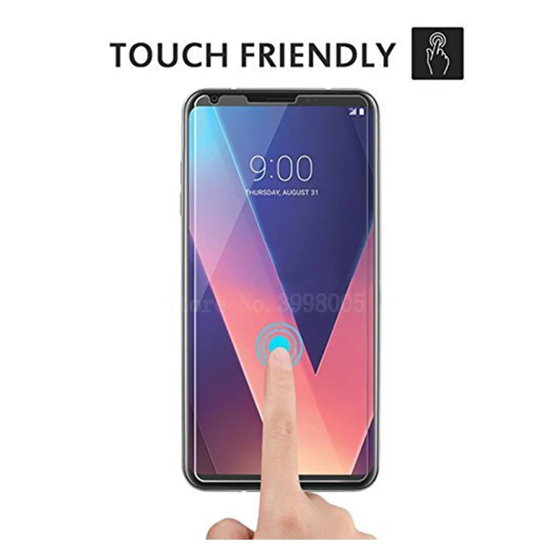 Защитное стекло для LG V30 закаленное V 30 H930 H933 + LGV30 Plus H930DS | Мобильные телефоны и
