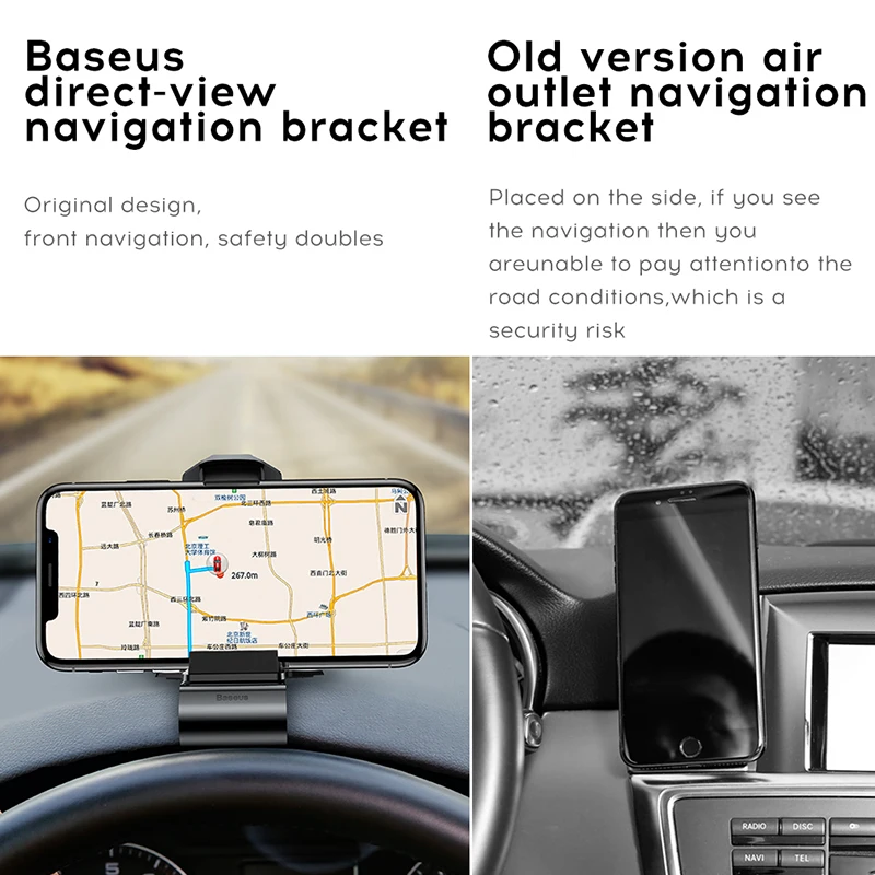 Baseus приборной панели Автомобильный держатель для телефона на магните iPhone 12 11 Pro XS
