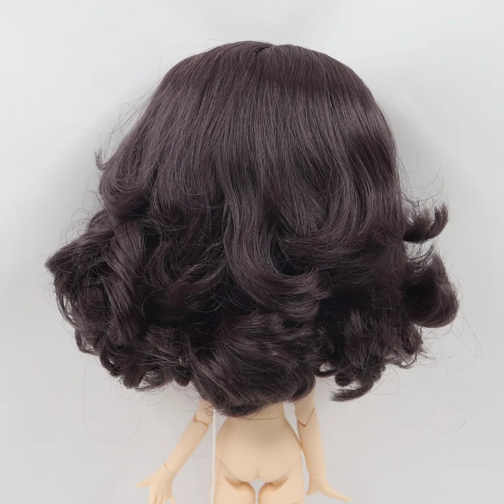 Blyth кукла ледяной rbl головы купол парик короткие волосы для DIY пользовательские куклы аксессуар