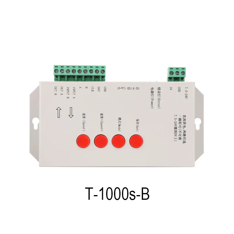 Светодиодный светильник полоска программируемый на SD карту контроллер