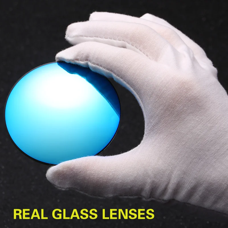 Высокое качество настоящие стеклянные линзы солнцезащитные очки es для мужчин