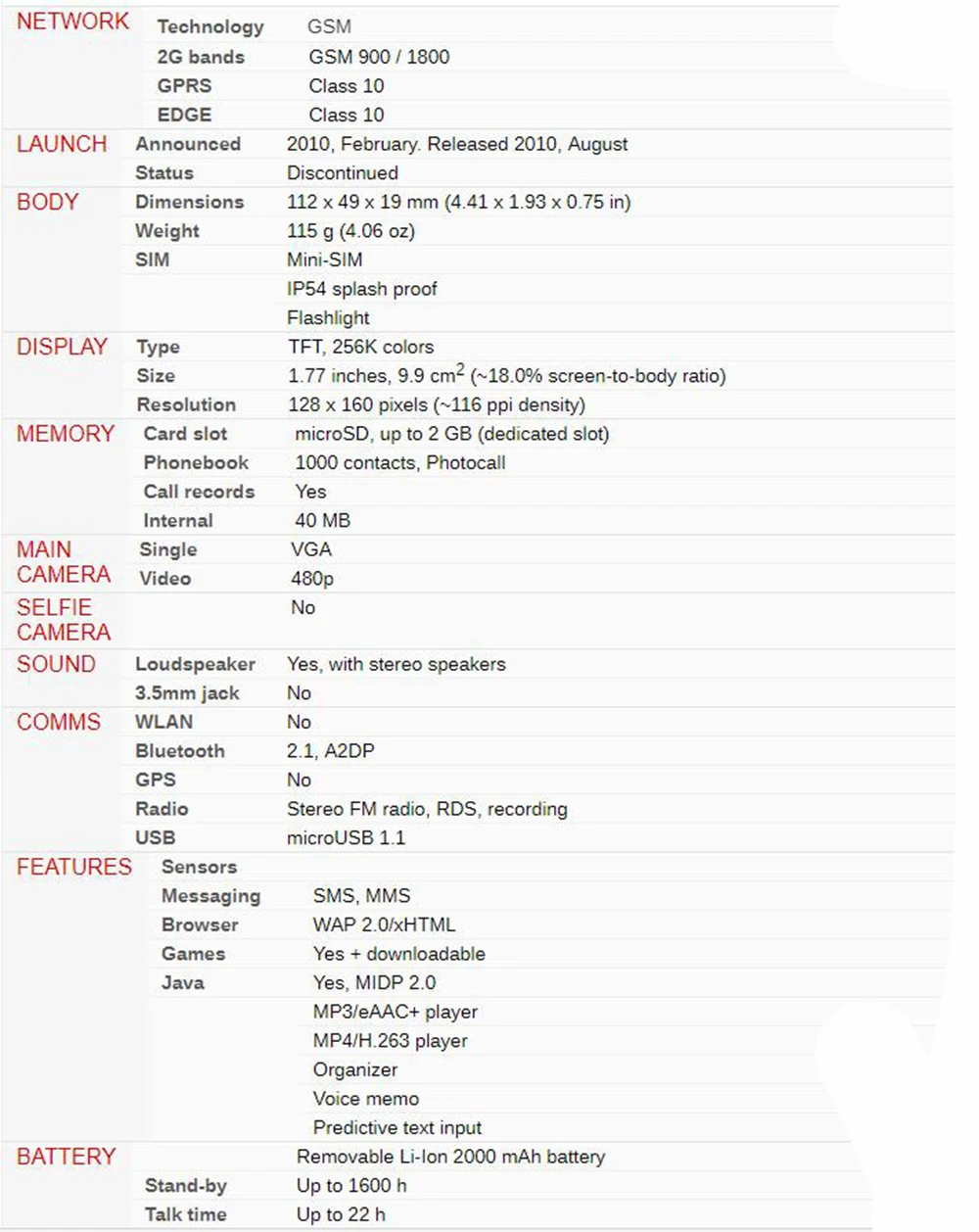 E2370 разблокированный E2370 Xcover GSM Одна sim-карта FM радио Мобильный телефон