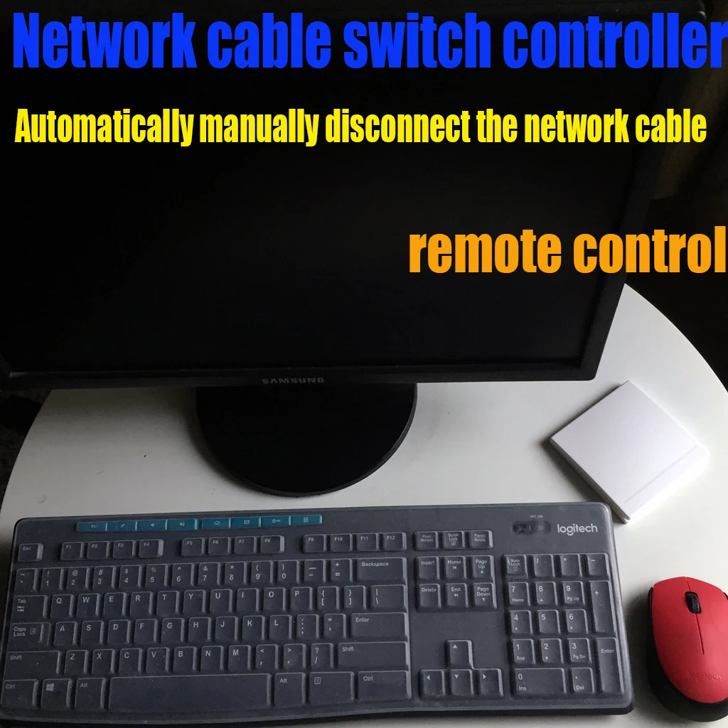 Интеллектуальное мобильное приложение RF удаленное отключение сети LAN CAT RJ45