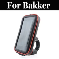 1pc mtb bike phone holder waterproof case bag bicycle motorcycle mount for bakker gt750 gs1150 125 jarno sport 250 cafe racer