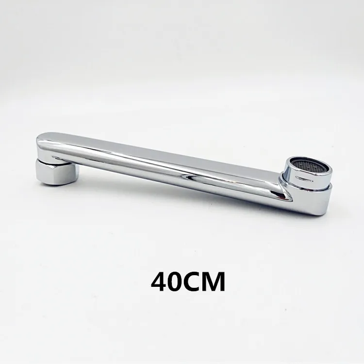 40cm Кран с длинным носиком, душевой кран Cocina Torneira, поворотная насадка, краны, кухонные аксессуары из нержавеющей стали, 360 Поворот - Цвет: 40cm