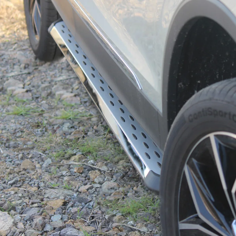 Side step running board side bar for Teramont Tigan Multivan To T-Rok T-Cross Tayron Tharu, high quality, heavy duty