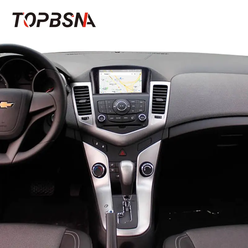 Автомобильный DVD плеер TOPBSNA на Android 10 для Chevrolet CRUZE 2008 2012 мультимедийная система с GPS