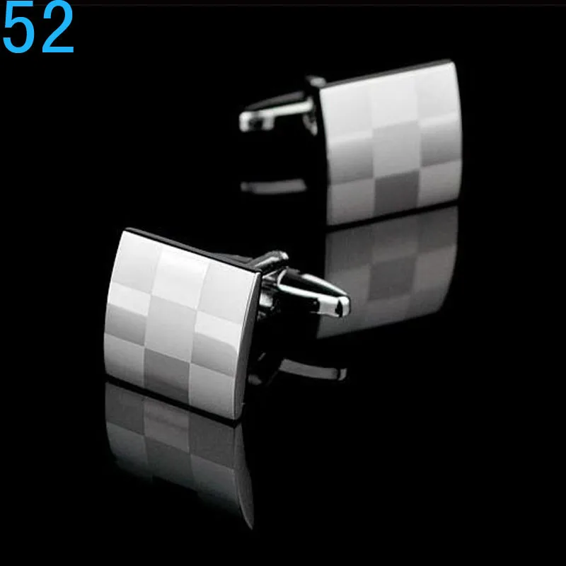 Multitype мужские запонки из нержавеющей стали с французскими манжетами лазерная