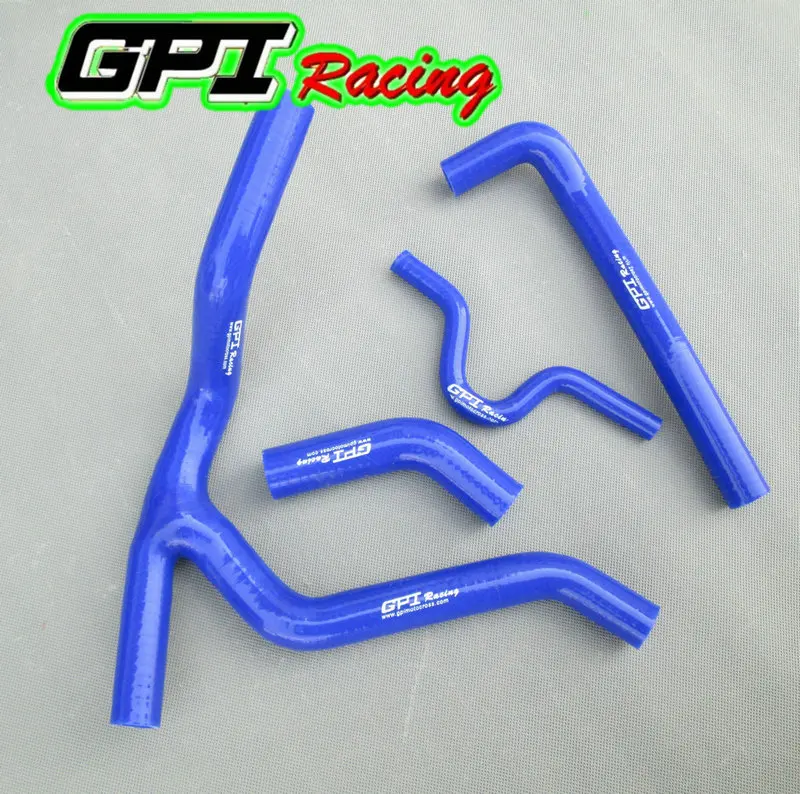 Высокопроизводительный силиконовый Y образный Шланг радиатора для Kawasaki KXF250 KX250F