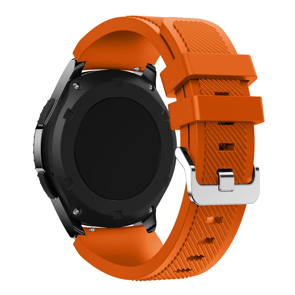05 Gear S3 Frontier/классический ремешок для часов, 22 мм Мягкие силиконовые мужские часы запасной браслет ремешок для samsung gear S3 - Цвет ремешка: 05