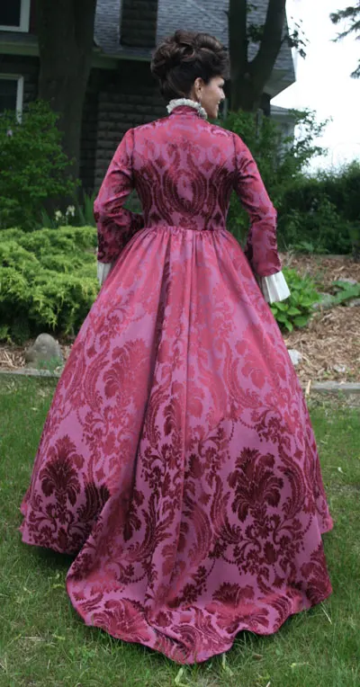 История! Красное викторианское платье на заказ в стиле 1920-х годов времен