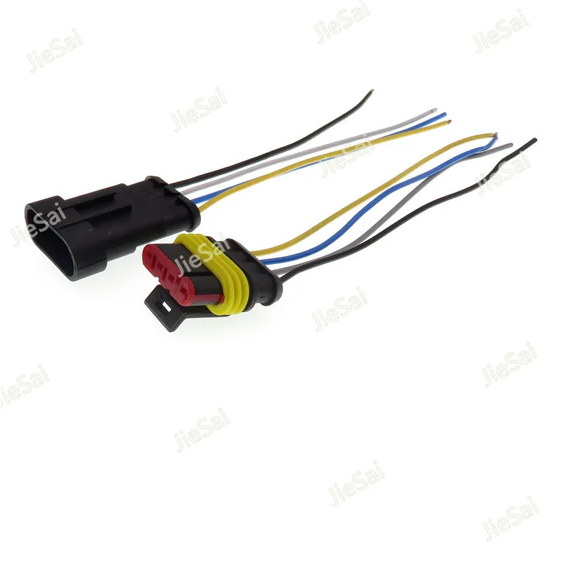 

1.5 Series 4 Pin 282088-1 282106-1 Waterproof Electrical automotive wiring connectors Automobile Wiring Harness