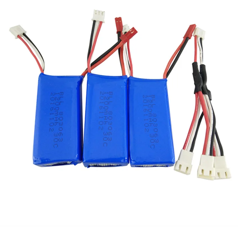 3 шт. H16 MJX X101 WLtoys V666 7 4 В 1200 мАч|7.4v 1200mah|wltoys v666tarantula x6 |
