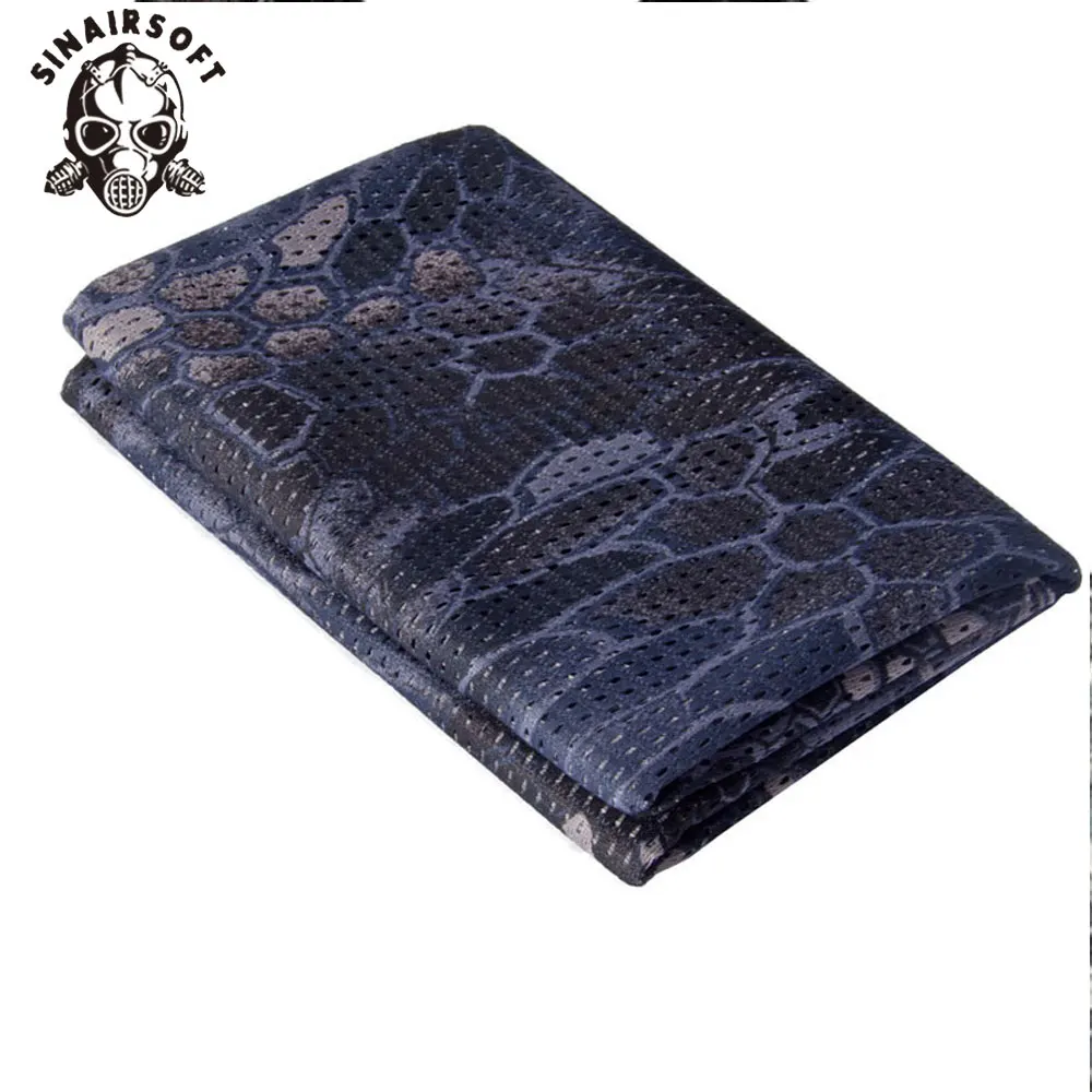 SINAIRSOFT тактический армейский Камуфляжный сетчатый шарф для мужчин и женщин