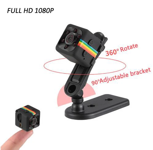140 Degree Big Wide Angle Mini Camcorder Night Vision Small Camera 1080P HD DV Motion Detection | Электроника