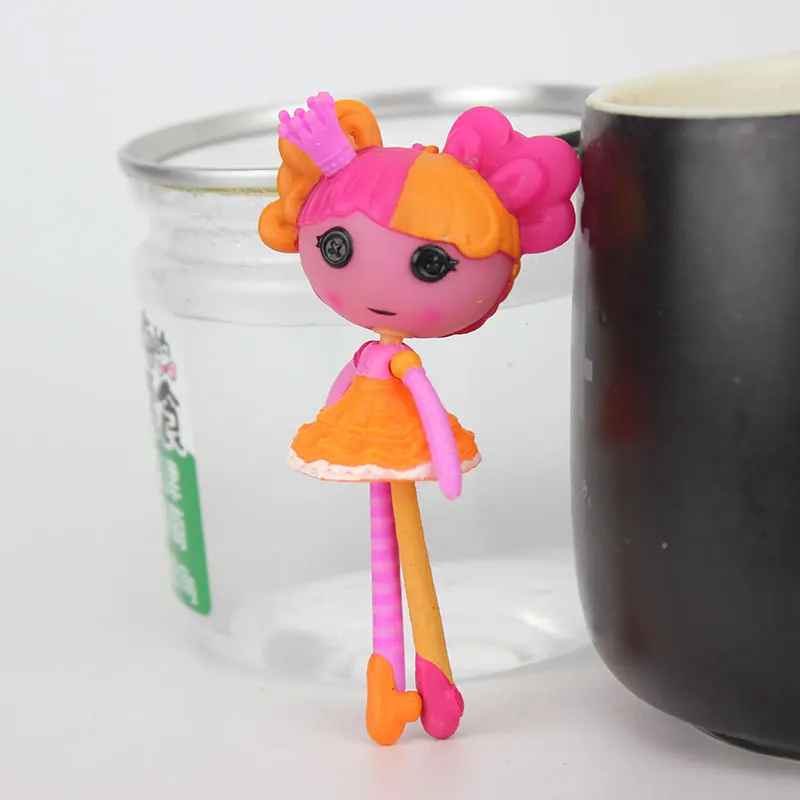 1 шт. 3 дюйма оригинальные MGA куклы Lalaloopsy Мини-куклы для детских игрушек игровой дом каждый уникальный