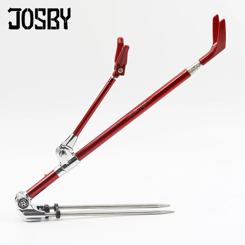 JOSBY 1,7 м 2,1 м 2,3 м портативный выдвижной складной держатель для удочки из нержавеющей стали 5 цветов телескопический держатель для удочки