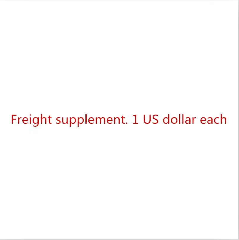 

Freight supplement. 1 US dollar each