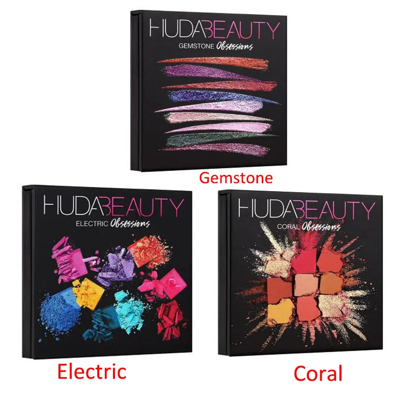 Палитра Hudas Beauty тени для век из розового золота палитра матовых блестящих теней