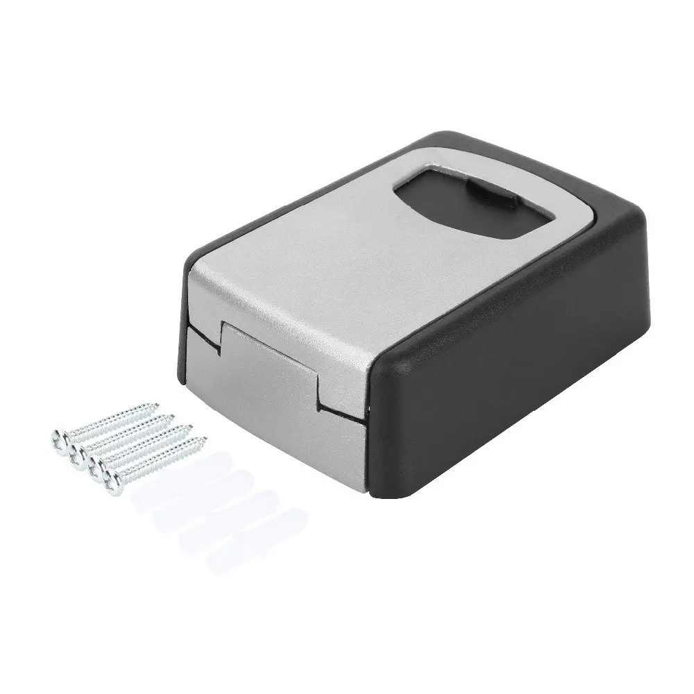 Safety Home Durable Designed Storage Box Money Key Hider 4 Digit Security Secret Code Lock Gift Can be use indoor/outdoor | Дом и сад