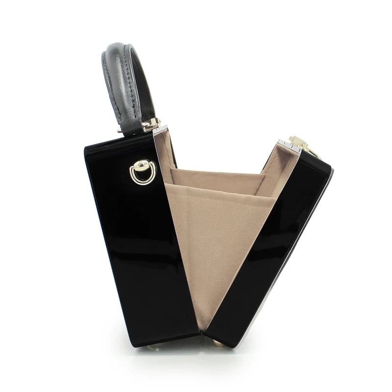 Большая Сумка-тоут пластиковая женская сумка клатч мультяшная на плечо жесткая