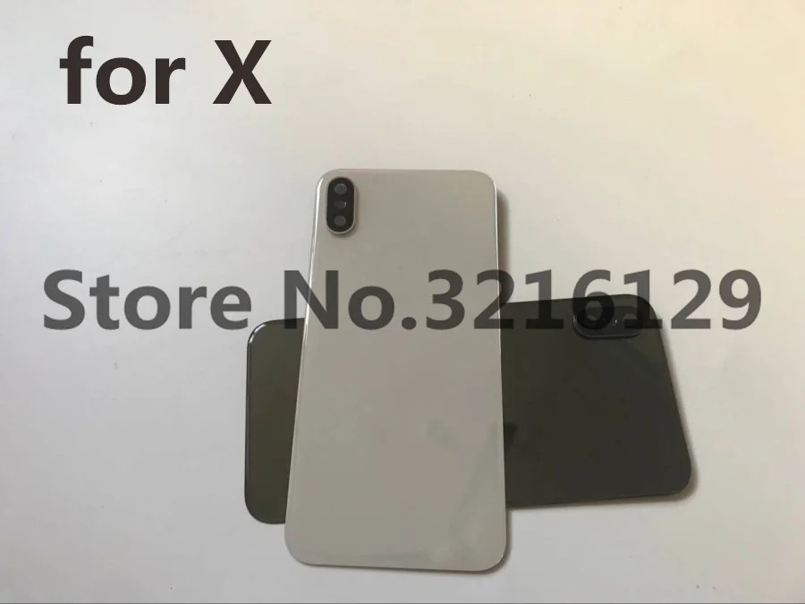 10 шт.,, для iPhone X, XR, XS, max, задняя крышка батареи, задняя крышка, стекло, корпус, чехол, клейкая наклейка+ камера, Repaor, запасная часть