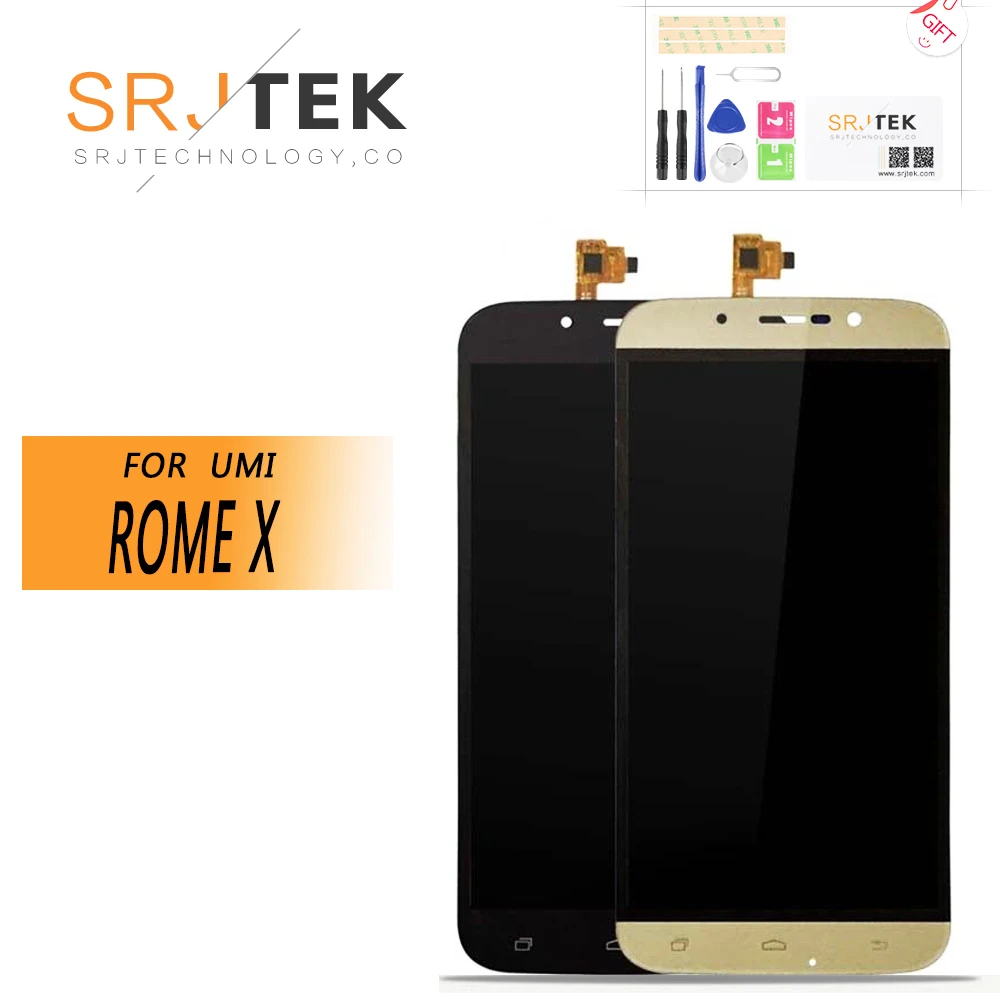 5 ''для UMIDIGI Umi ROME X ЖК-дисплей сенсорный экран дигитайзер Замена для ЖК-экран +
