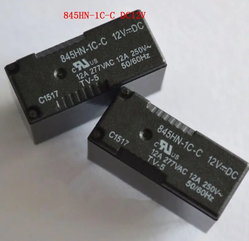 845HN-1C-C 12VDC 845HN-1C-B-C 12В 5-контактный 12A | Электронные компоненты и принадлежности